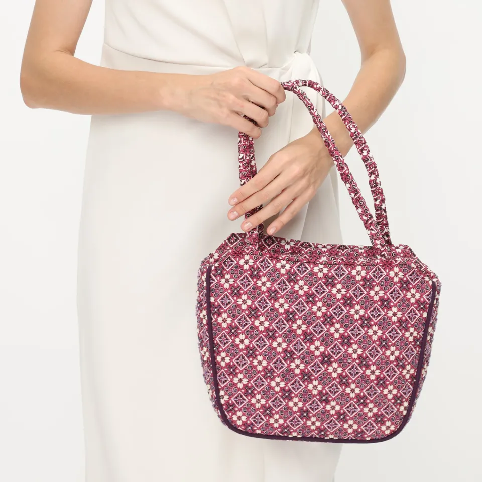 Rosewood Batik Beads, beaded batik shoulder bag