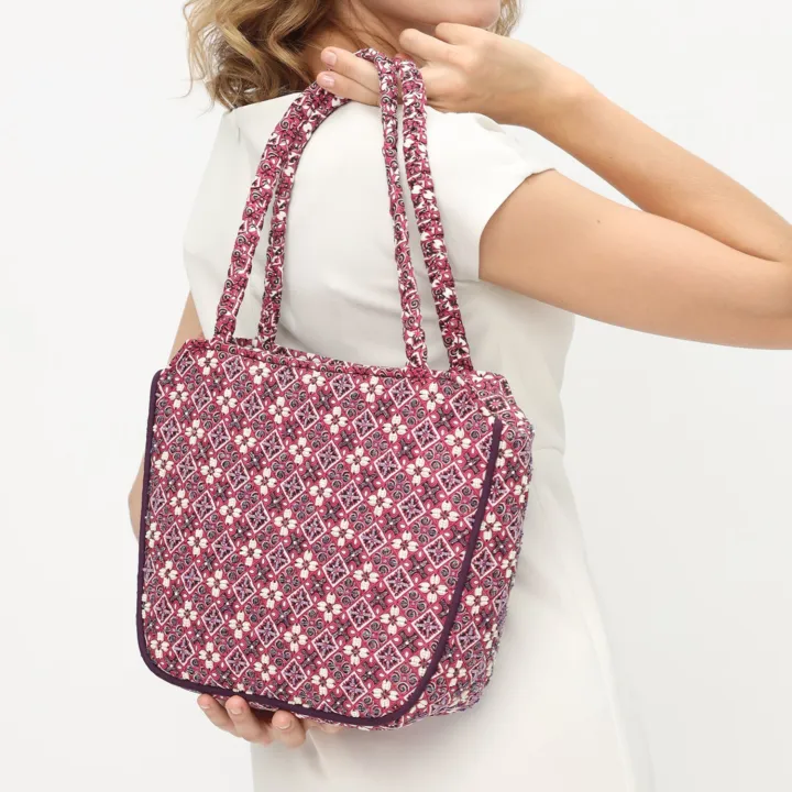Rosewood Batik Beads, beaded batik shoulder bag — detail 3