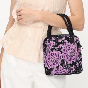 Purple Elegance Beaded